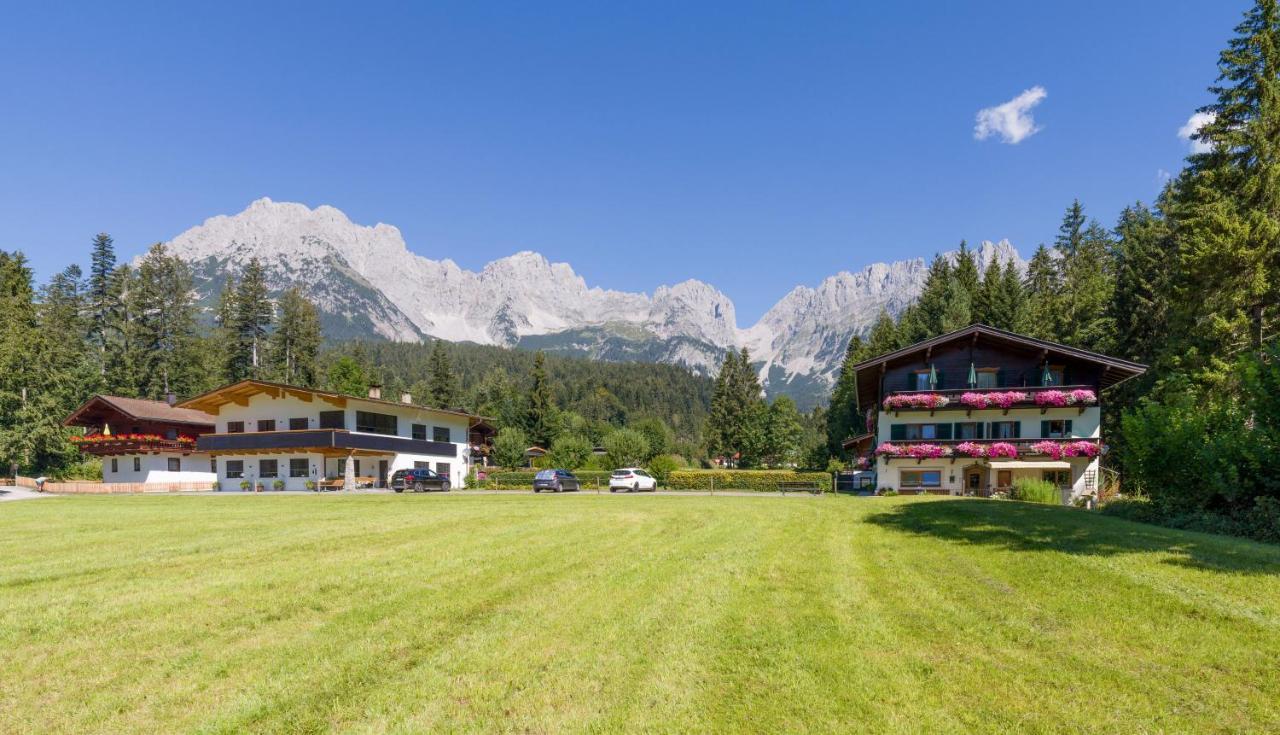 Otto Steiner Appartements Pension Ellmau & Wilder Kaiser Eksteriør billede