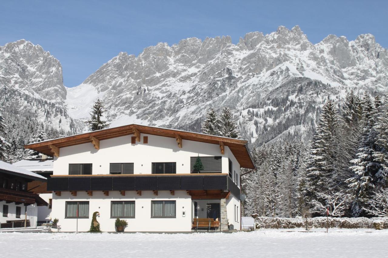 Otto Steiner Appartements Pension Ellmau & Wilder Kaiser Eksteriør billede