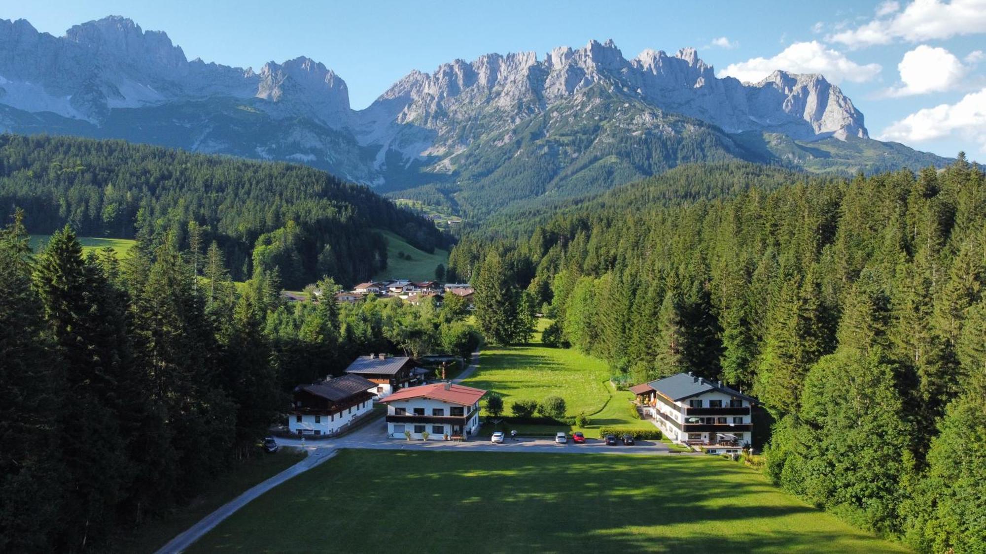 Otto Steiner Appartements Pension Ellmau & Wilder Kaiser Eksteriør billede